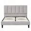 Structure de lit plateforme tapissier-1175501595