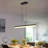 1 - Light LED Kitchen Island Pendant-364623187