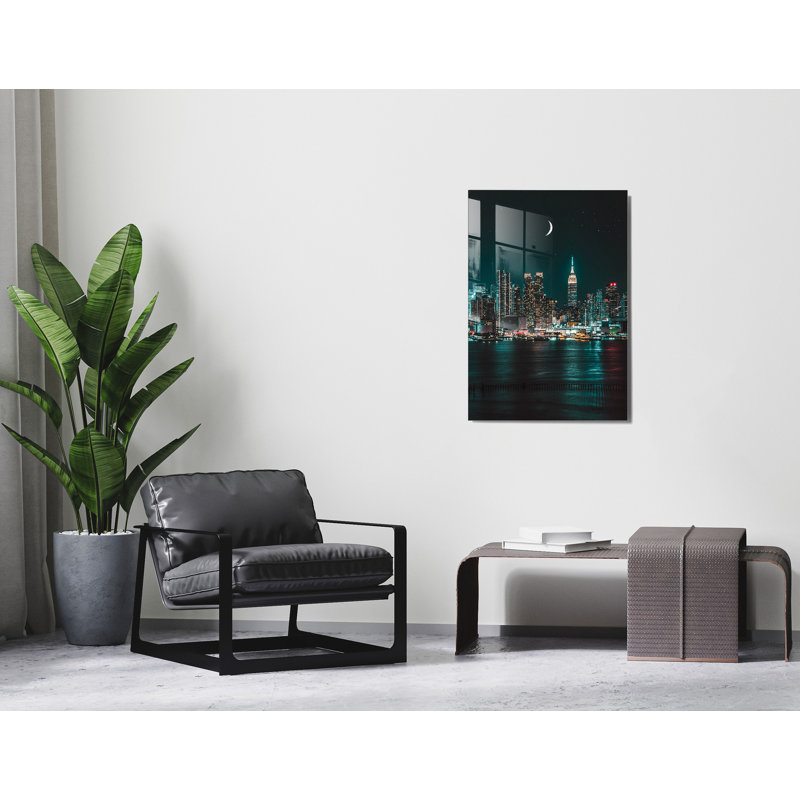 Stunning Tempered Glass Wall Art Painting, 27.6 x 39.4 inches | 100% Tempered Glass, Thickness: 0.16 inches | Elegant Home Decor for Living Room or Office, Durable & Easy to Clean, Perfect Gift Idea