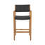 Tabouret en osier et bois Genesee