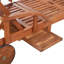 Cher 200cm Long Reclining Acacia Chaise Lounge Set-92466968