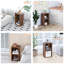 Étagère de rangement à 2 niveaux pour bibliothèque, bibliothèque ouverte de 23,7 po, unité de rangement pour bibliothèque au sol, rétro-920324268-949222641