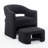 Torrence Upholstered Barrel Chair With Ottoman-127663962