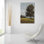  «Stand By Me» par Marian Parsons, art mural en verre acrylique, 24 po x 36 po