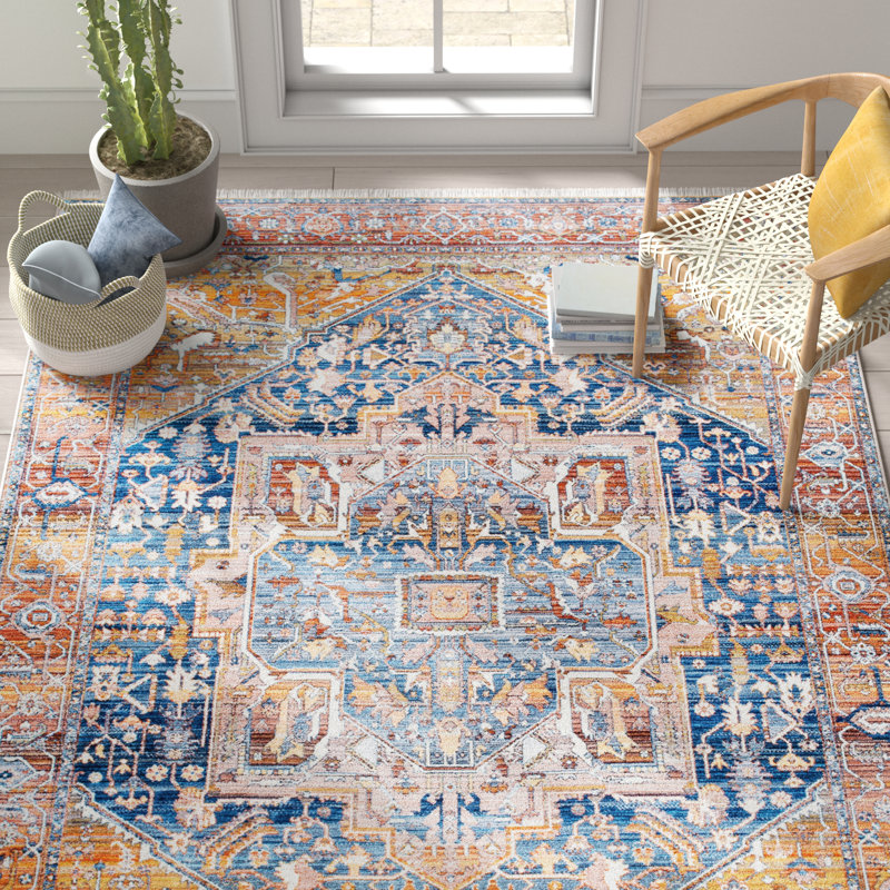 Callier Oriental Area Rug, Rectangle 201 x 284cm
