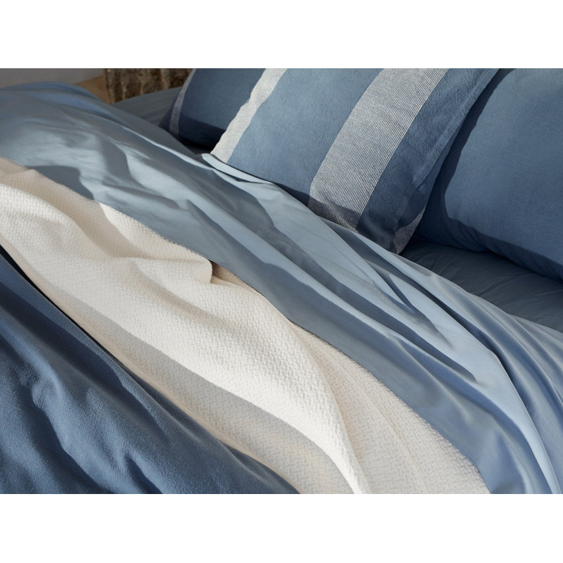 Honeycomb Blanket, White, Twin