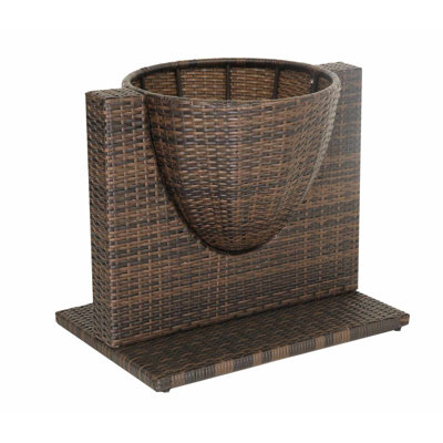 Vase de plancher en plastique