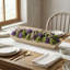 Sedum Arrangement in a Rectangular Wood Planter-1271657806