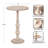 Wooden Round Side Table-27466277