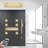 Dijon Thermostatic Shower Faucet with Rough in-Valve