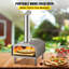 VEVOR Stainless Steel Countertop Pizza Oven