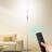 66.14" RGBCW Metal Wire Floor Lamp Smart Lamp With Touch Switch And Remote Control-118033349