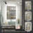 Adorna LED Backlit Frameless Lighted Bathroom Vanity Mirror Wall Mirror Dimmable Anti Fog-1006401376