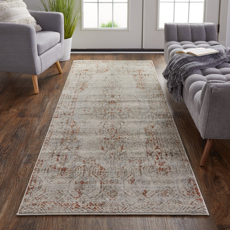 Adeleke Oriental Indoor Rug, Runner 2'6" x 10'