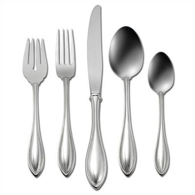 Oneida Michelangelo Traditional 45-Piece Stainless Steel Flatware Set