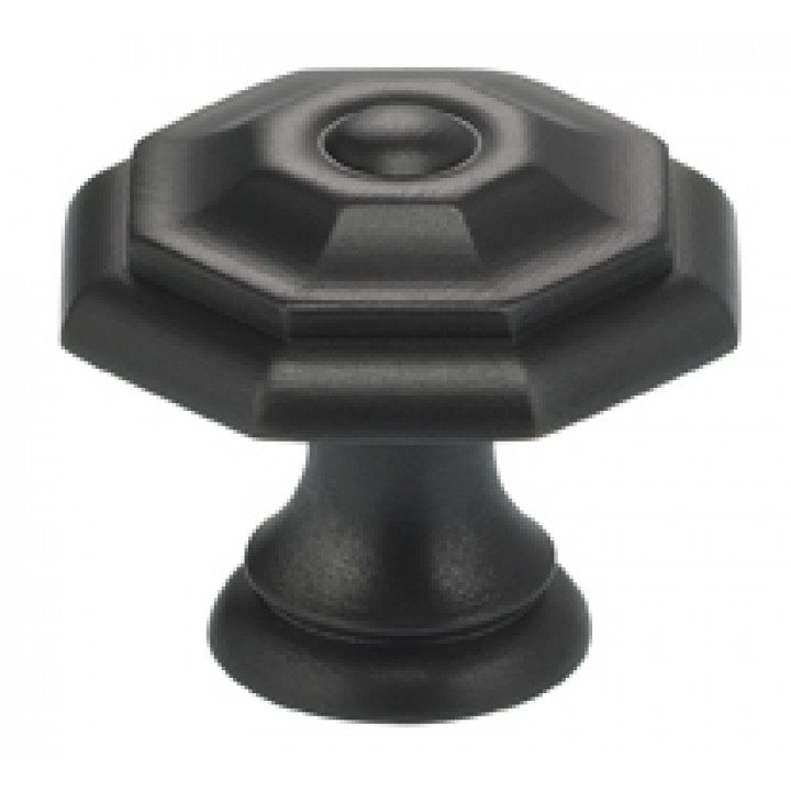 Classic & Modern Geometric Knob, Oil-Rubbed Bronze, 1.18" H x 1.18" W x 1" D