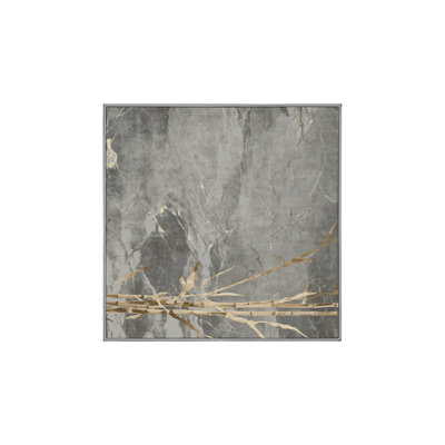 Tapis gris lavable à la machine