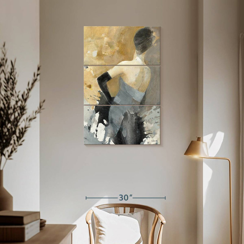 Leisha Opening Night II, 57" H x 36" W