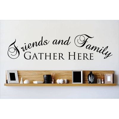 Text & Numbers Wall Decal