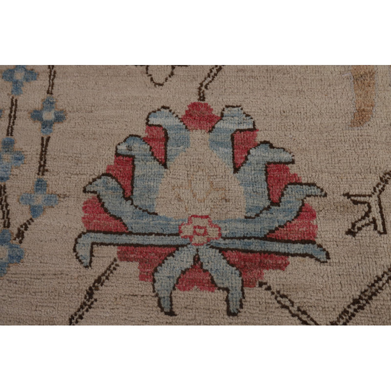 Vegetable Dye Oushak Oriental Large Rug 10