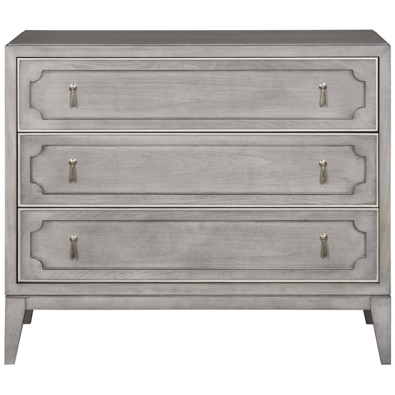 McKinney 3 - Drawer Solid Wood Nightstand