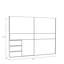 Tanima Manufactured Wood Wardrobe