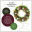 Couronne de printemps à motif floral 18 po The Holiday Aisle®