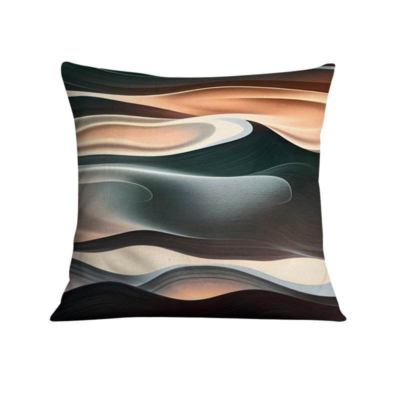 Coussin décoratif, Housse de coussin seulement - sans coussin, H 16 po x l 16 po
