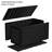 Vbal 100 Gallons Water Resistant Resin Lockable Deck Box-91218886