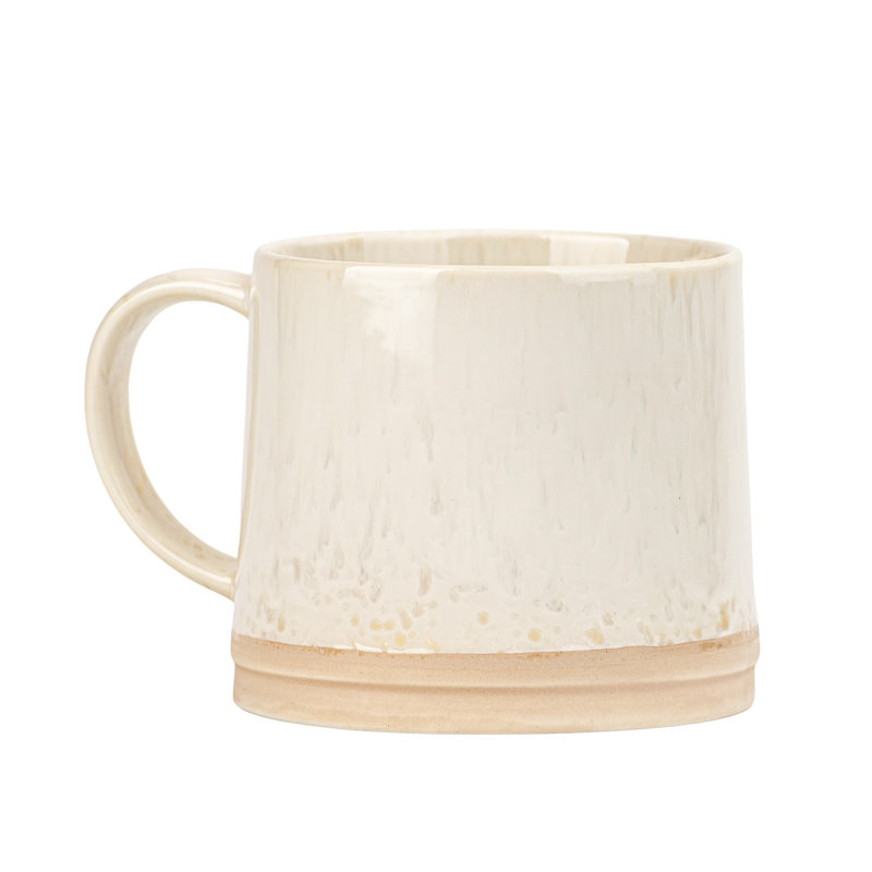 10 grandes tasses Rhea Street, blanc, Blanc