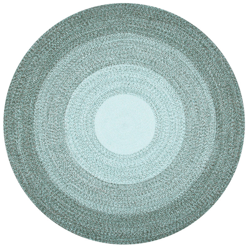 Gympie Hand Woven Cotton Rug, Round 6'