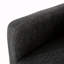 Ensemble de 2 tabourets de comptoir rembourrés - gris anthracite / gris