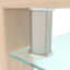 Table basse rectangulaire en verre, tables d'appoint modernes modernes de table basse pour les meubles de salon