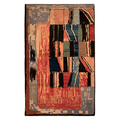 One-of-a-Kind 4'5"x7'3" Hand Knotted Area Rug