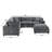Caylie Modular 6-Piece Sectional - Charcoal-766934097