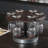 Tabletop Wine Bottle and Glass Rack