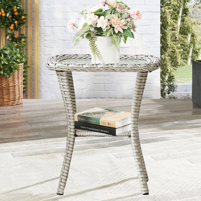 Abbey Square Outdoor Side Table ,