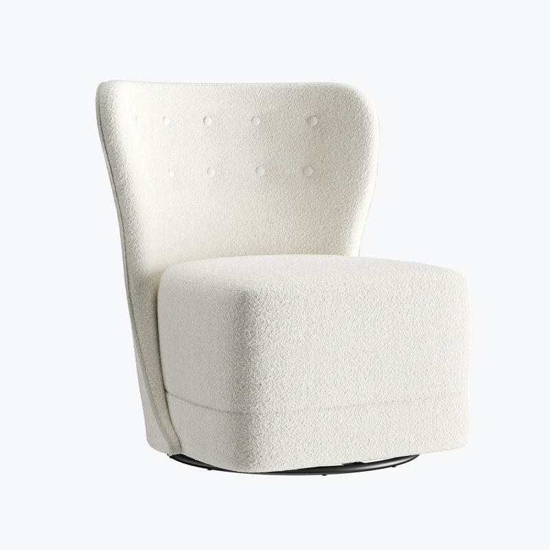 Ikram 26 de large, Polyester blanc