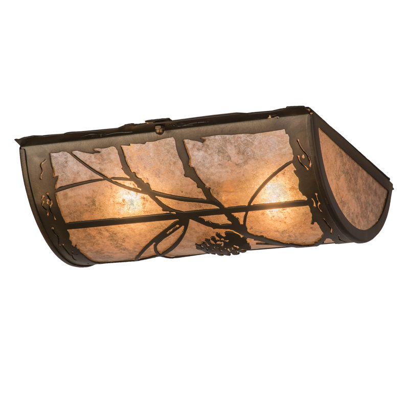 Rustic Lodge 2 - Light Flush Mount