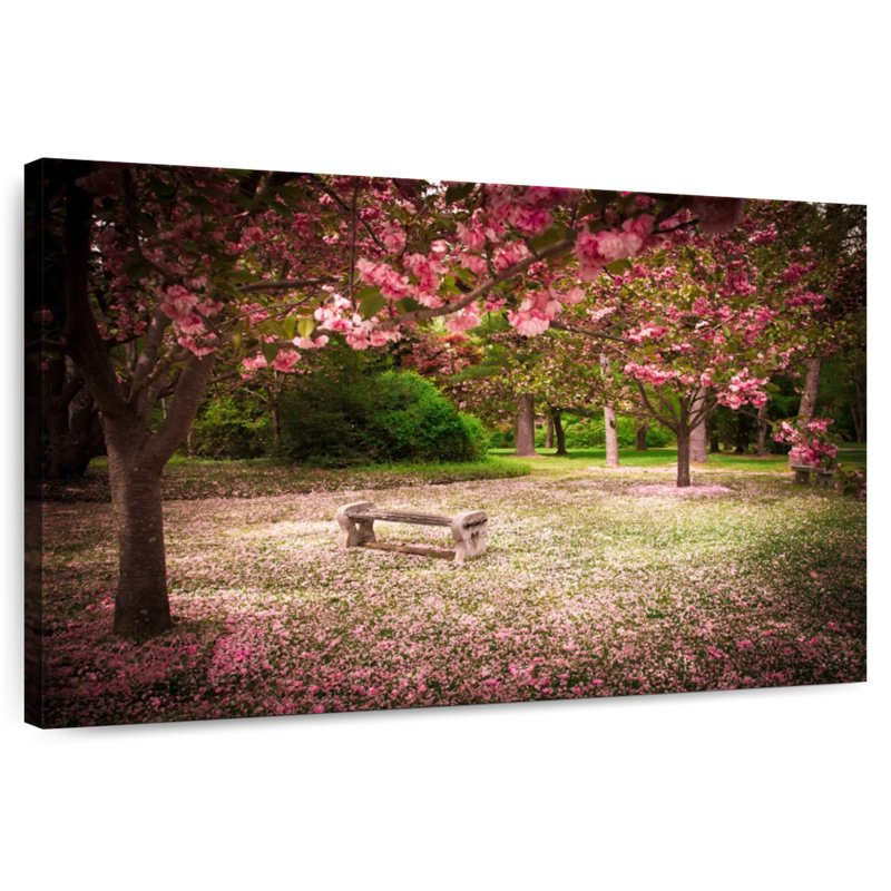 Banc Harnek Cherry Blossom, H 26 po x l 39 po