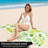 1Pcs Watercolor Leaf Beach Towel, Artistic Botanical Print Microfiber, Quick Dry Large for Swimming, Travel, Outdoor, Unisex