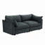 Causeuse en chenille 2 places avec excellent espace de rangement-1704878035