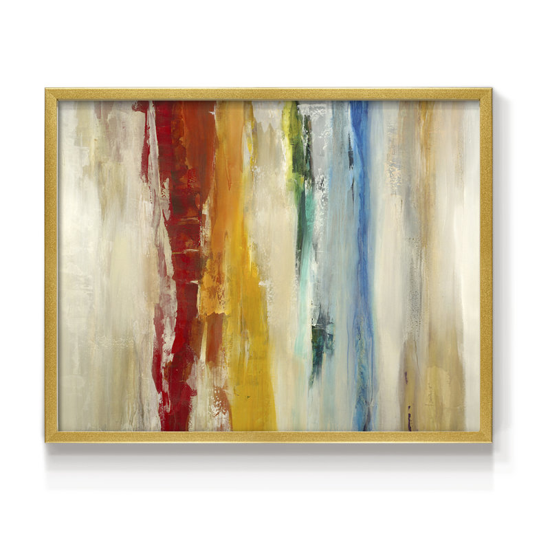 Hémisphères - Reproduction encadrée - Restickable, H 8 po x l 10 po, Doré