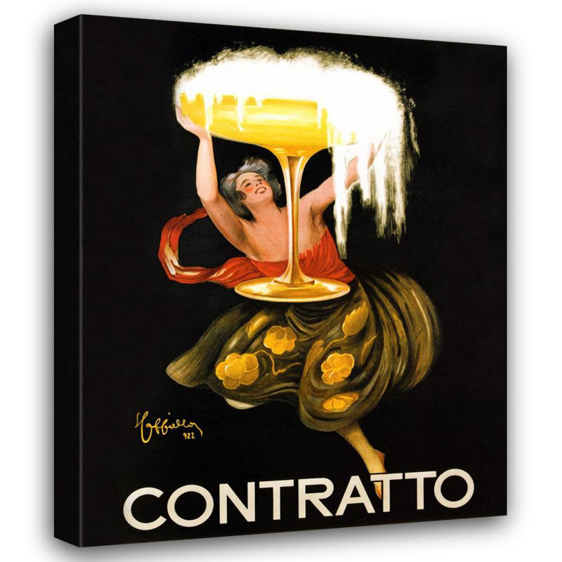 Contratto, 18" H x 14" W