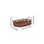 Panier de rangement tissé Boîte de rangement de bureau tissée à la main-130220576