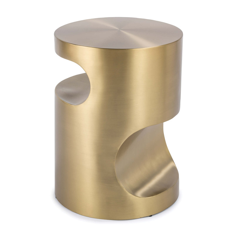 Table d’appoint laiton Nathan