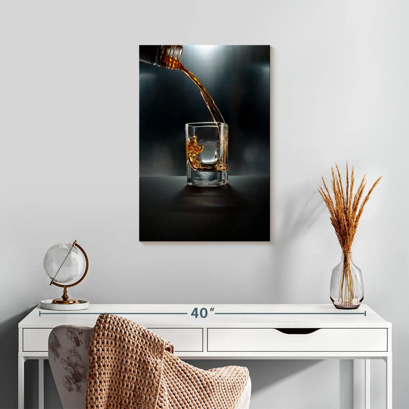 Yarlin Liquor Shot, 24" H x 16" W
