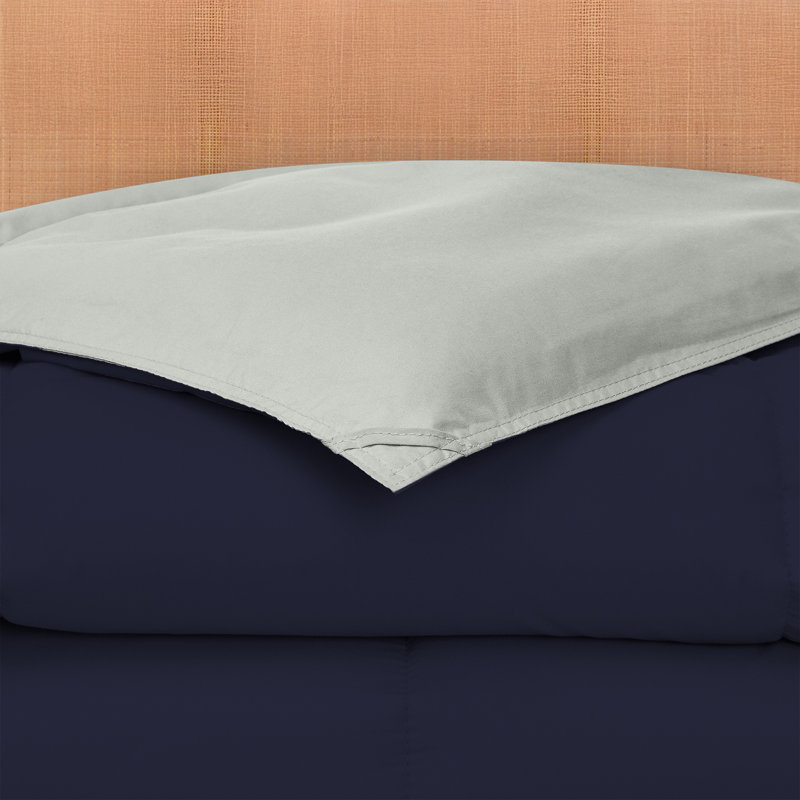 Modern Threads Sanctuary by PCT Down Alternative Microfiber Quilted Reversible Comforter & Duvet Ins, Full/Queen Comforter