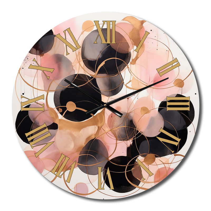 Horloge murale en métal, Petit