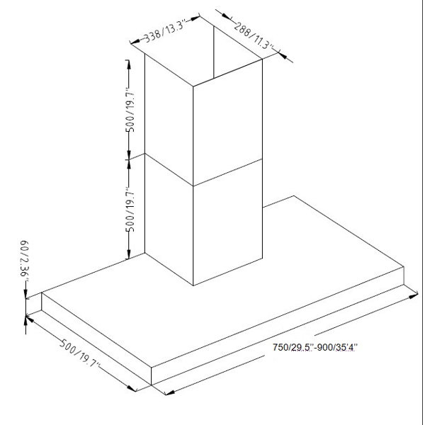 Dimensions du produit